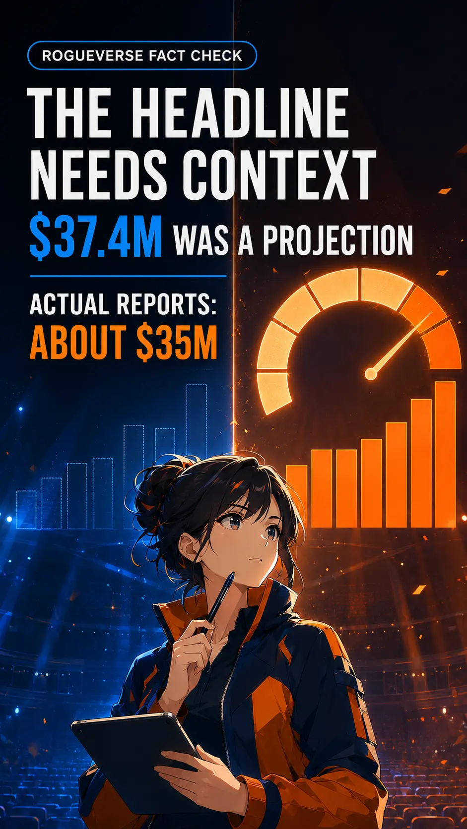 Card 3: The headline needs context
