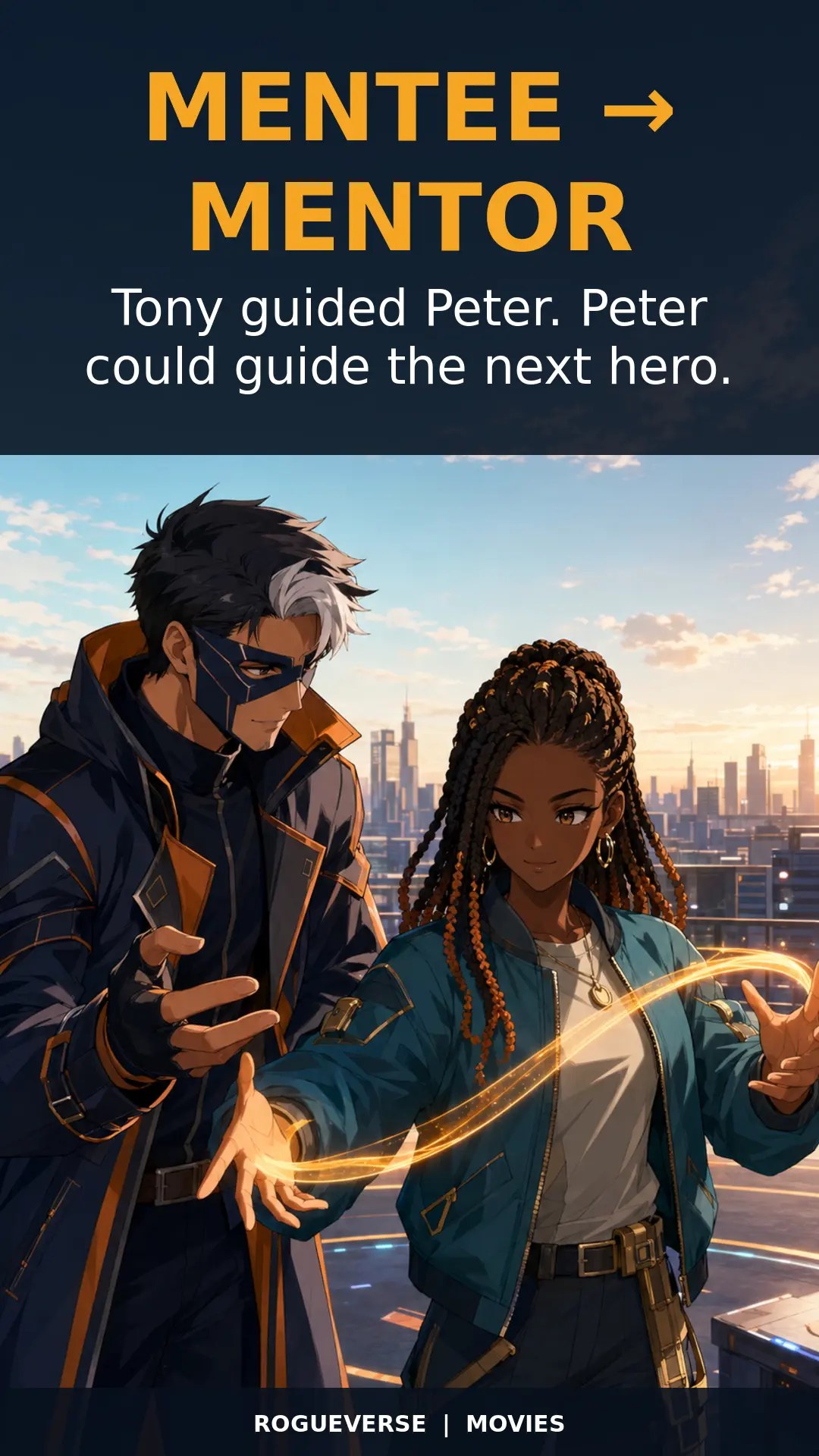 Card five: Mentee becomes mentor